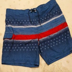 American Flag Men's Swim Trunks